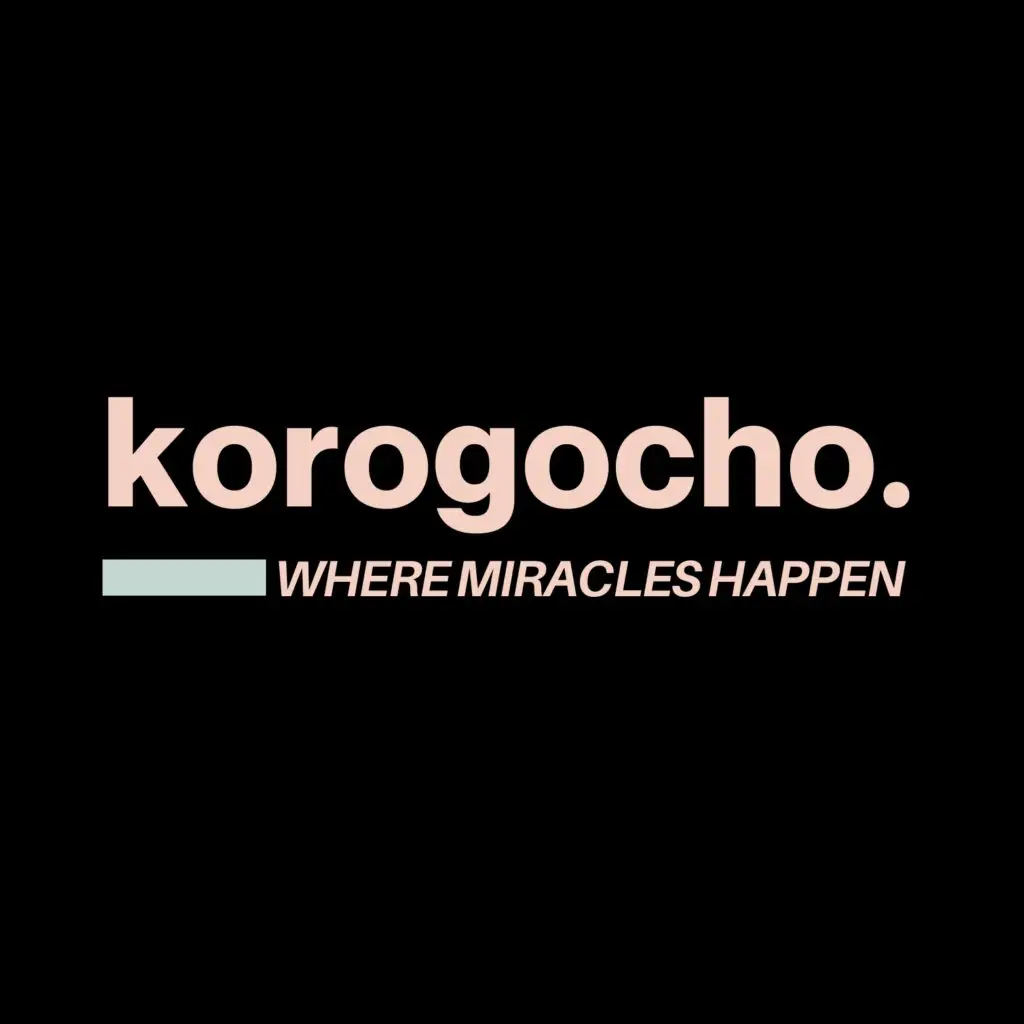 Button with text: "Korogocho. Where miracles happen."